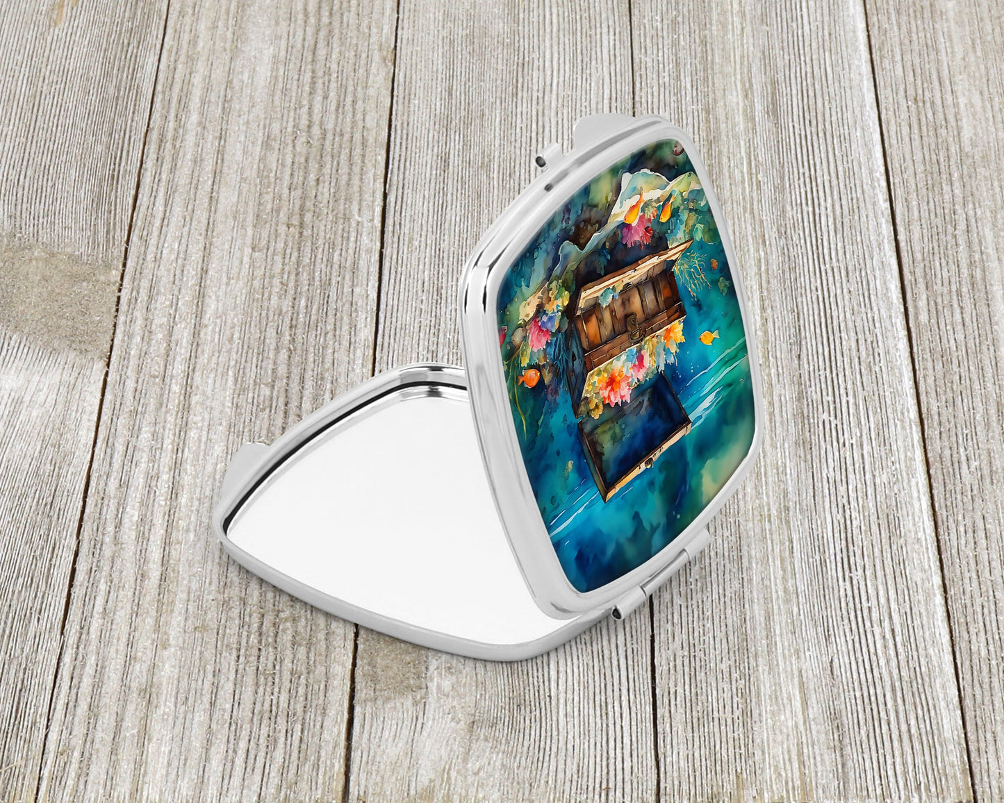 Treasure Chest Compact Mirror