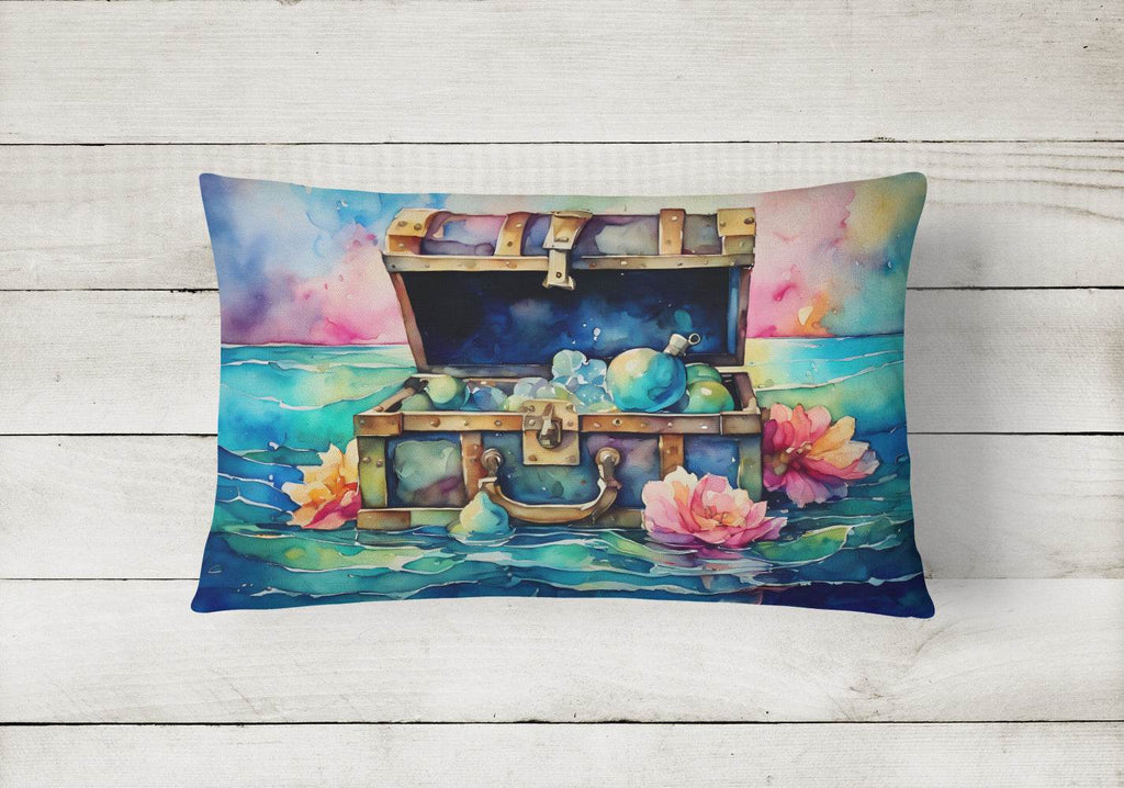 Treasure Chest Throw Pillow - 