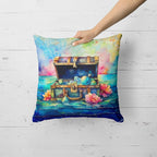 Treasure Chest Throw Pillow - 