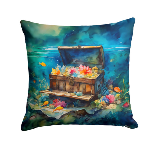 Treasure Chest Throw Pillow - 