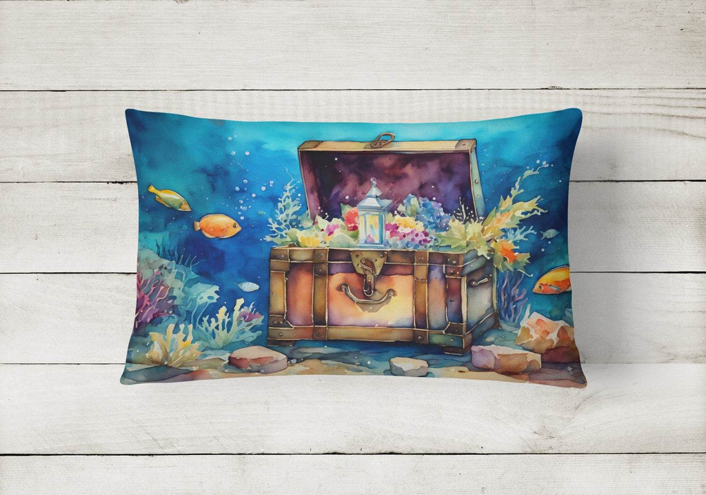 Treasure Chest Throw Pillow - 