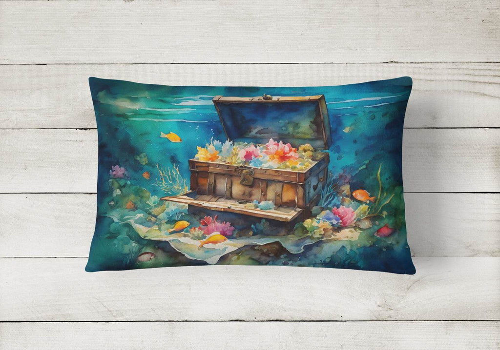 Treasure Chest Throw Pillow - 