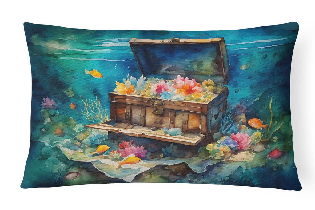 Treasure Chest Throw Pillow - 