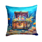 Treasure Chest Throw Pillow - 