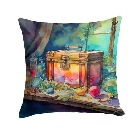 Treasure Chest Throw Pillow - 