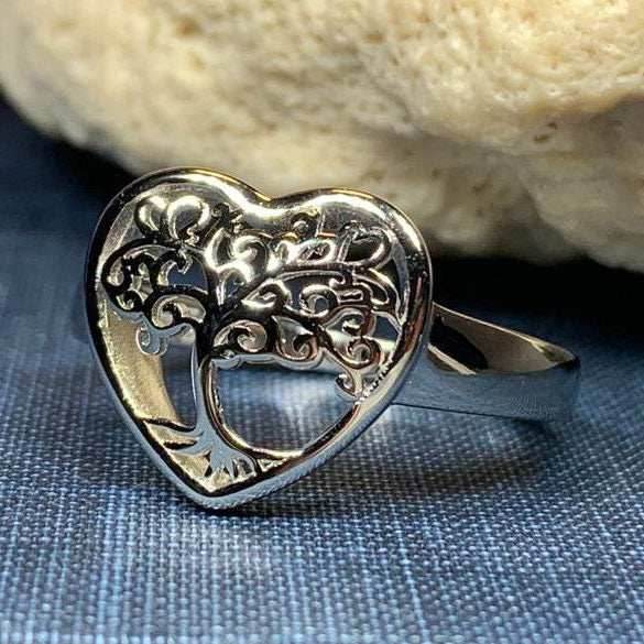 Heart Tree of Life Ring - 4