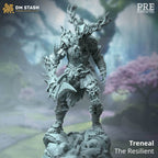 Treneal, the Resilient (Male Human Druid) - 32mm Scale