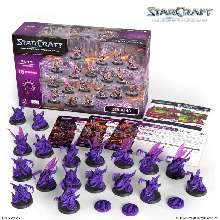 StarCraft The Miniatures Game: Zerg: Zergling Expansion Set