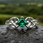 Sylvia Trinity Knot Ring