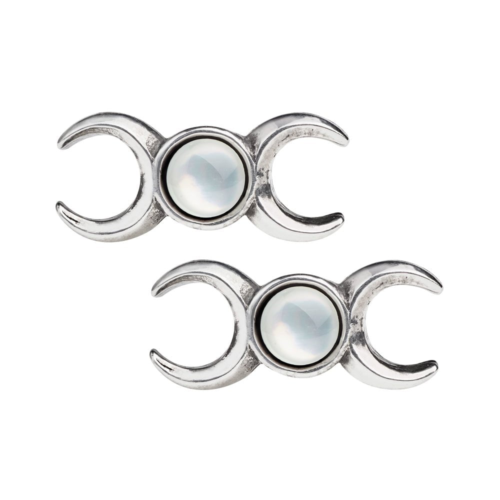 Triple Goddess Studs-0