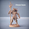 Triton Raider: Sculpt A (Male Merfolk Soldier) - With Hair / Trident
