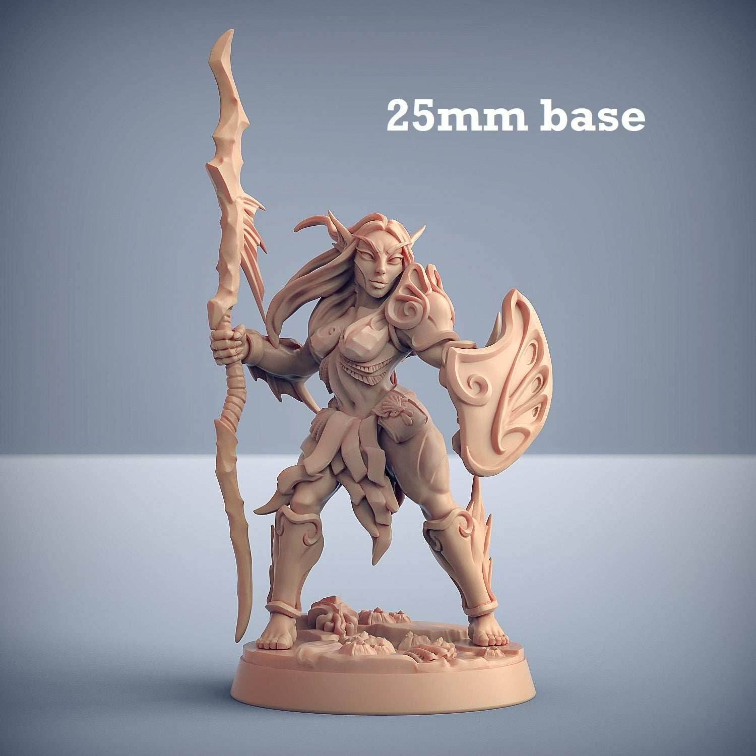 Triton Raider: Sculpt F (Female Merfolk Soldier) - With Hair