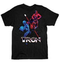 Tron Battle Grid Black Adult T-shirt - S