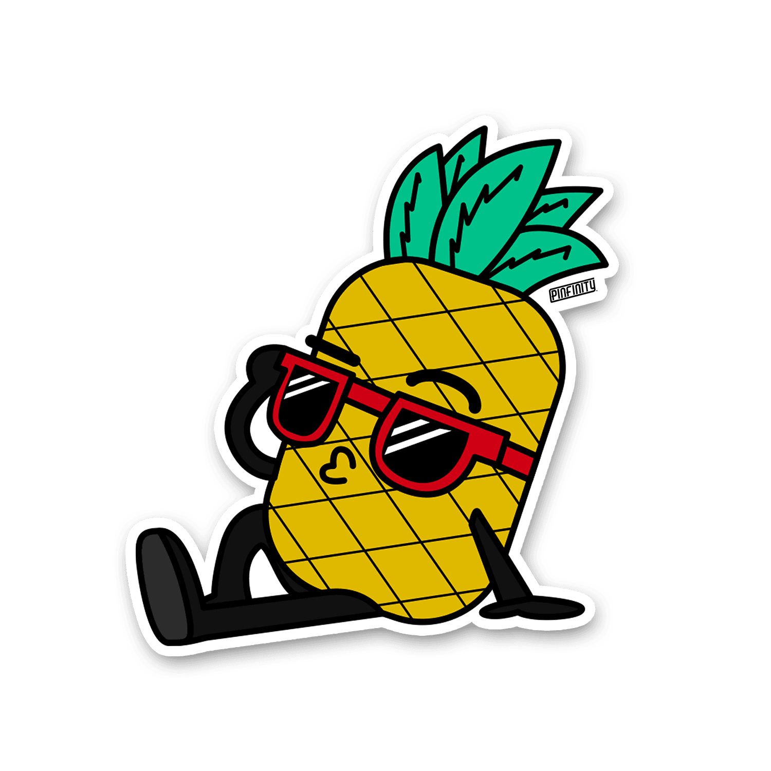 Tropicool Pineapple AR Sticker - 