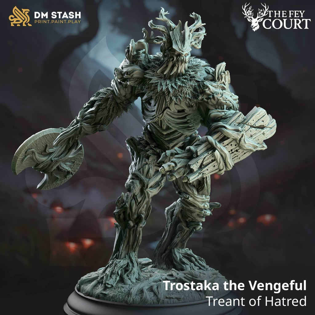 Trostaka the Vengeful, Treant of Hatred - 32mm Scale