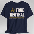 True Neutral Shirt - DnD Alignment T-shirt - Navy / S