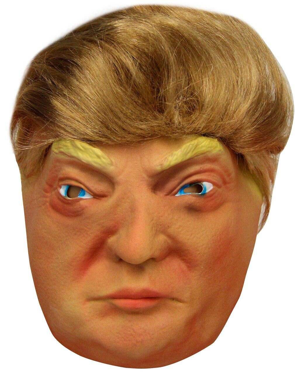 Former President Orange Hair Man Wig - 