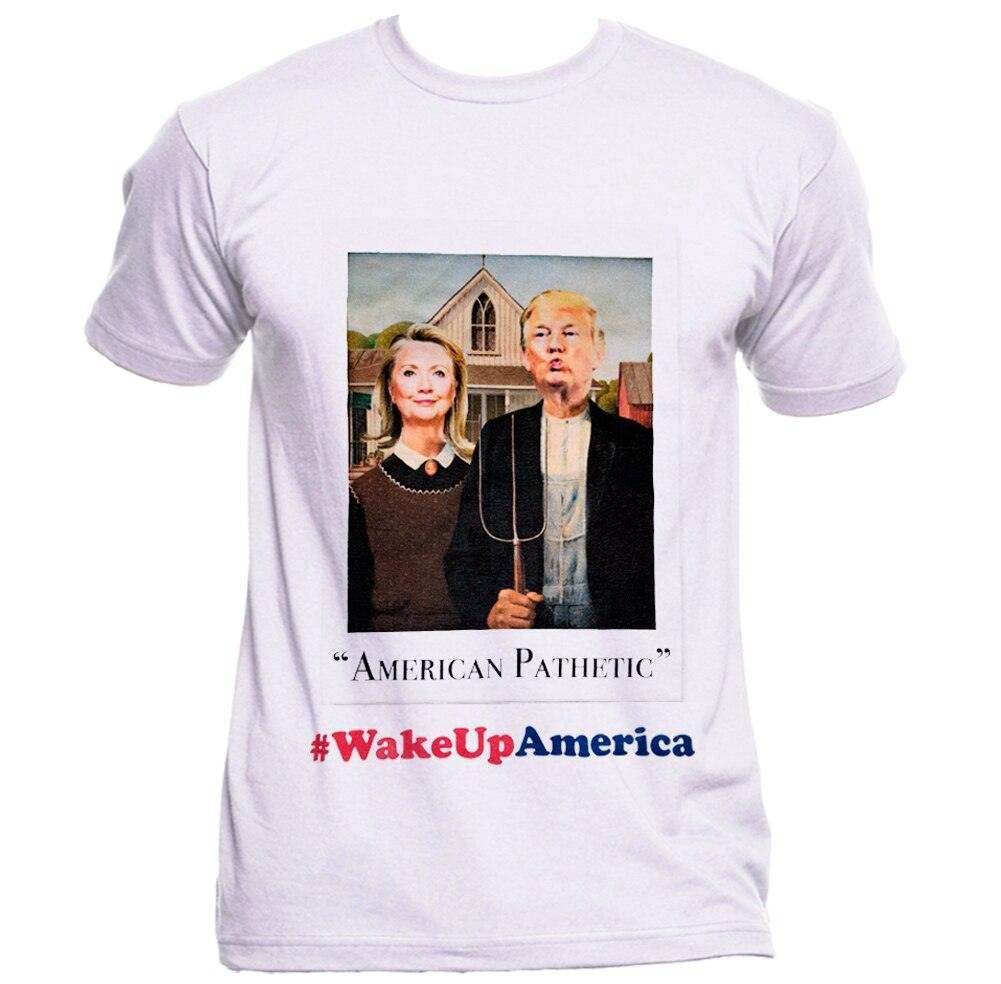 Former President and Past Candidate American Pathetic Portrait T-shirt - S