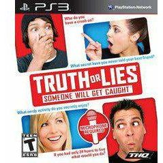 Truth Or Lies - PlayStation 3