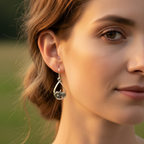 Galloway Highland Cow Earrings