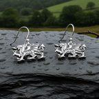 Welsh Dragon Earrings
