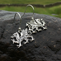 Welsh Dragon Earrings