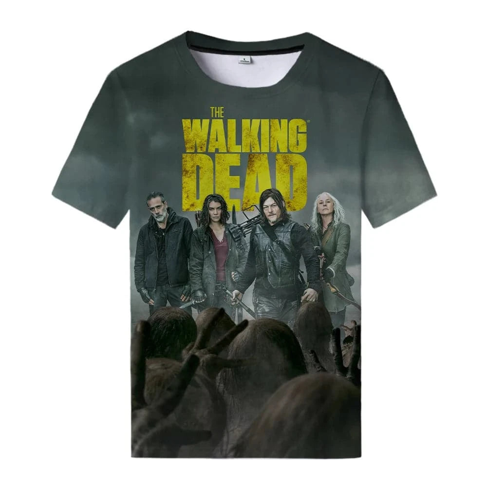 Tshirts TV The Walking Dead 3D Print