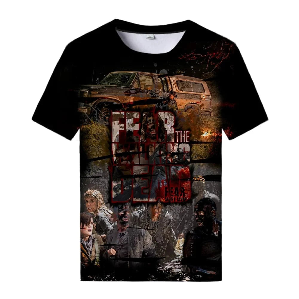 Tshirts TV The Walking Dead 3D Print