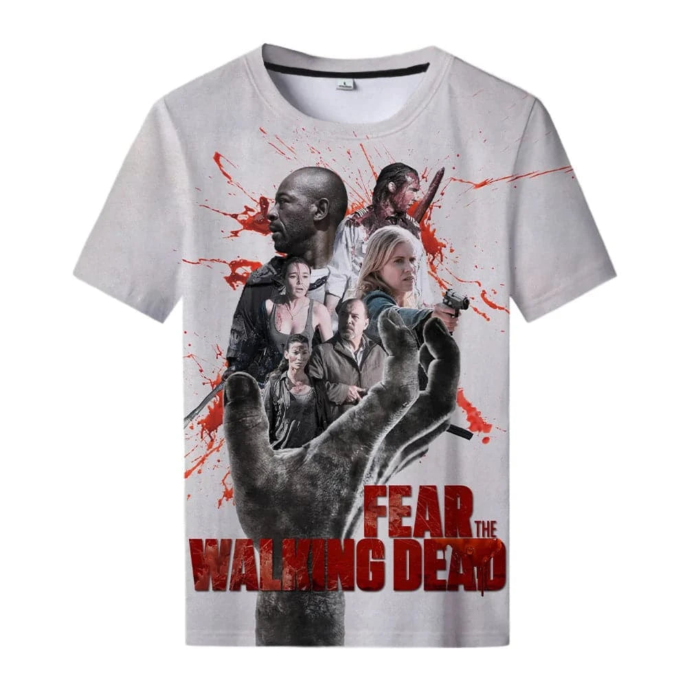 Tshirts TV The Walking Dead 3D Print