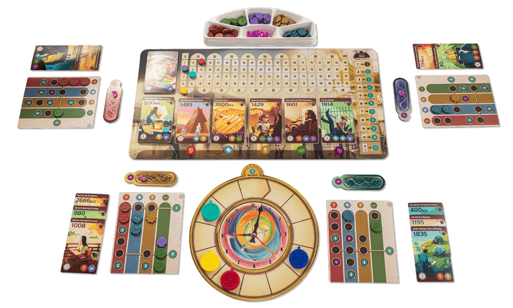 Trekking Through History - Kickstarter Edition: Includes Solo Mode - 