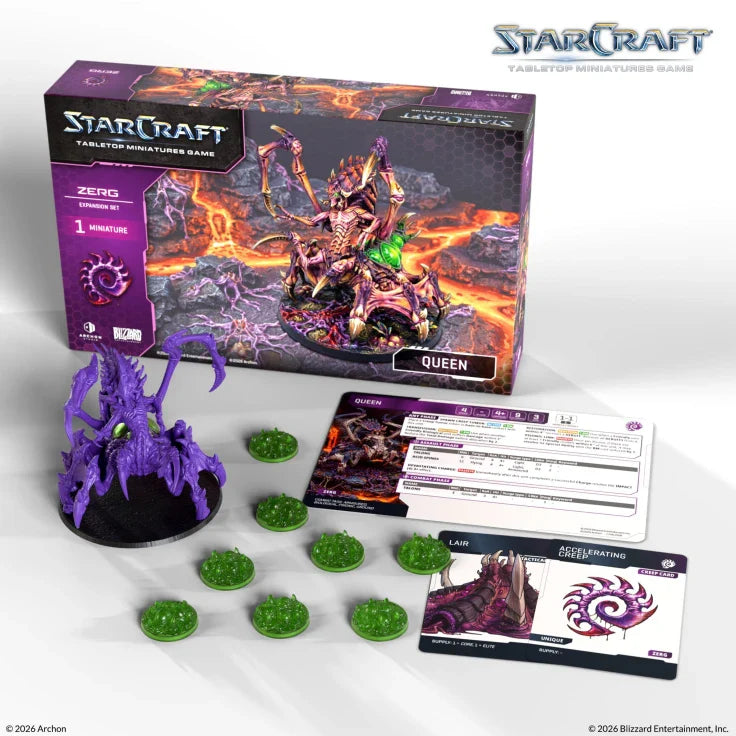StarCraft The Miniatures Game: Zerg: Queen Expansion Set