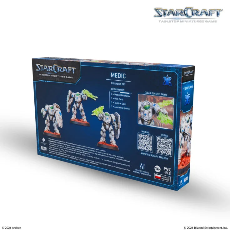 StarCraft The Miniatures Game: Terran: Medic Expansion Set