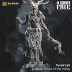 Turak'tali, Colossal Druid of the Valley (Female Goliath Druid) - 32mm Scale