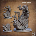 Turtlekin Snail Rider (Base Sculpt B) - With Helmet / Magic Hand / Dagger