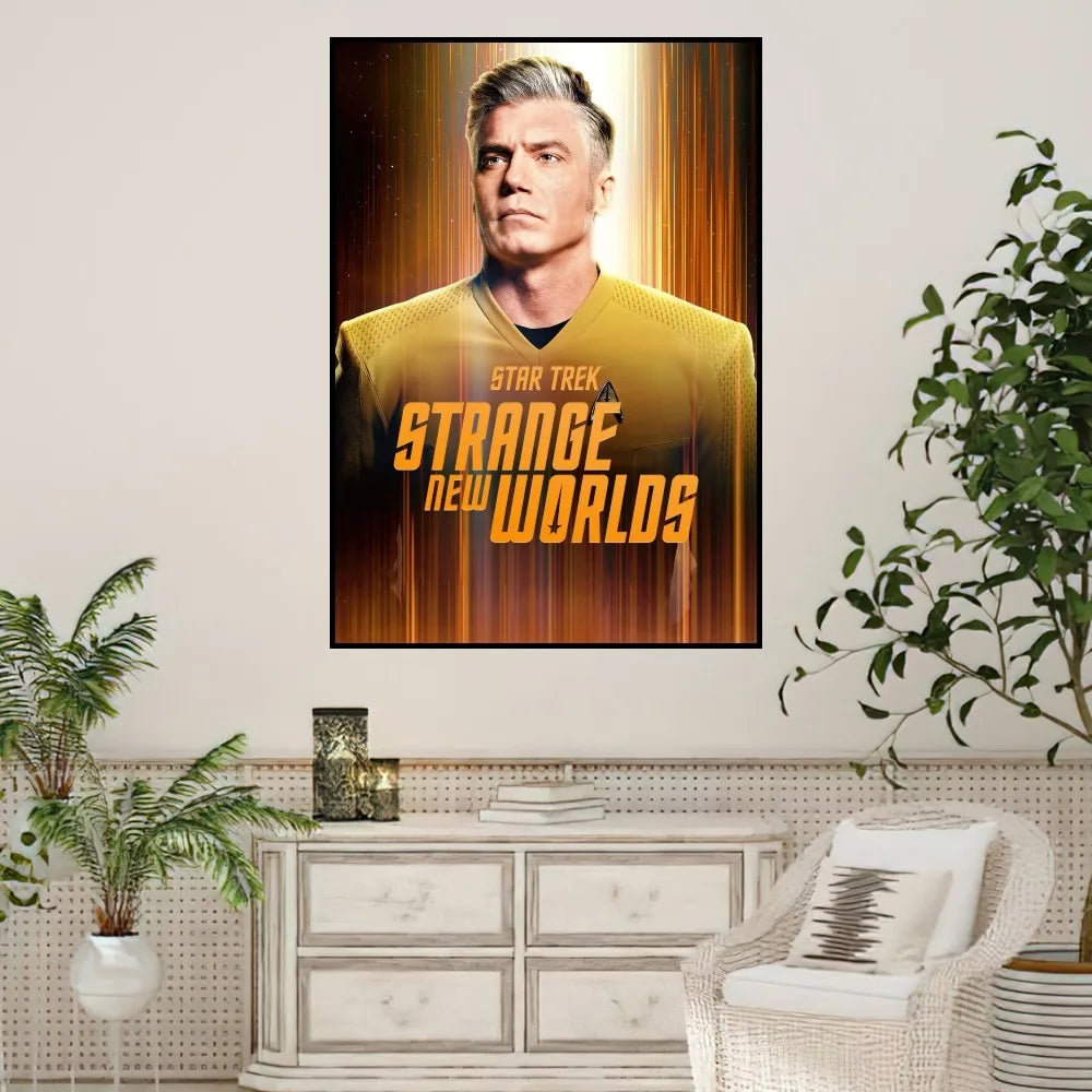 TV S-Star T-Trek S-Strange N-New W-Worlds Poster Home Prints Wall Painting Bedroom Living Room Decoration Office