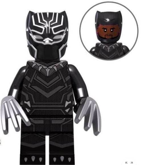 Stealth King Warrior Custom Minifig - 