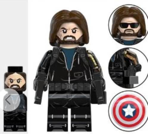 Winter Soldier Minifig - 