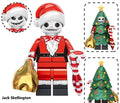Christmas Jack Skellington Custom Minifigure – The Pumpkin King in Holiday Cheer!