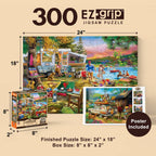 Campside - Waterslide Wanderlust 300 Piece EZ Grip Jigsaw Puzzle