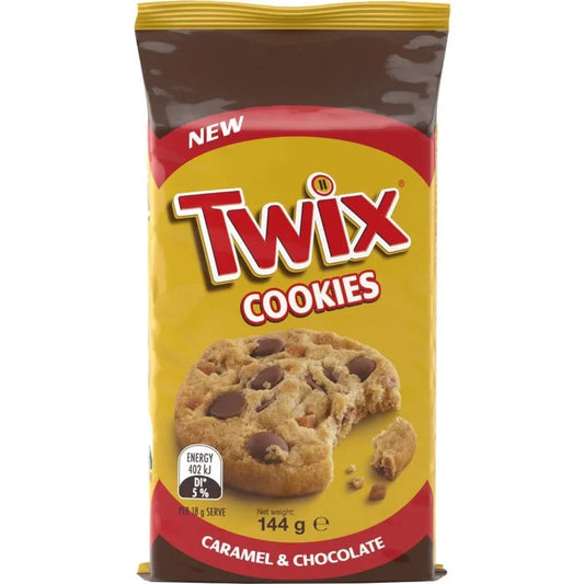 Twix Cookies Caramel & Chocolate (144g) (UK)