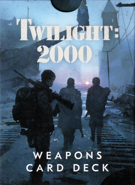 Jeu de cartes d'armes Twilight 2000