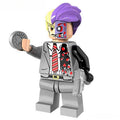 Two-Face Harvey Dent Batman The Dark Knight Lego Minifigures Custom Toys 1