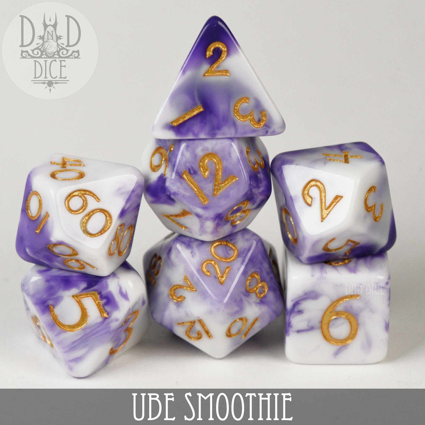 Ube Smoothie Dice Set