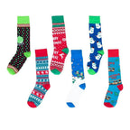 Ugly Christmas Sock 6-Pack - 
