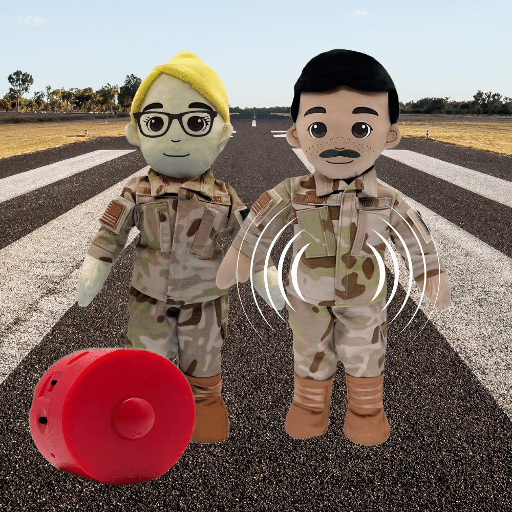 My Hero™ Daddy Doll Air Force | Custom Recordable Plush