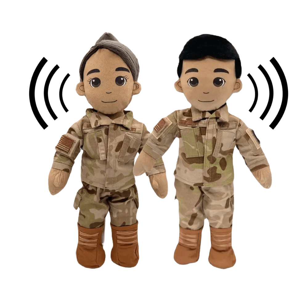 My Hero™ Daddy Doll Air Force | Custom Recordable Plush