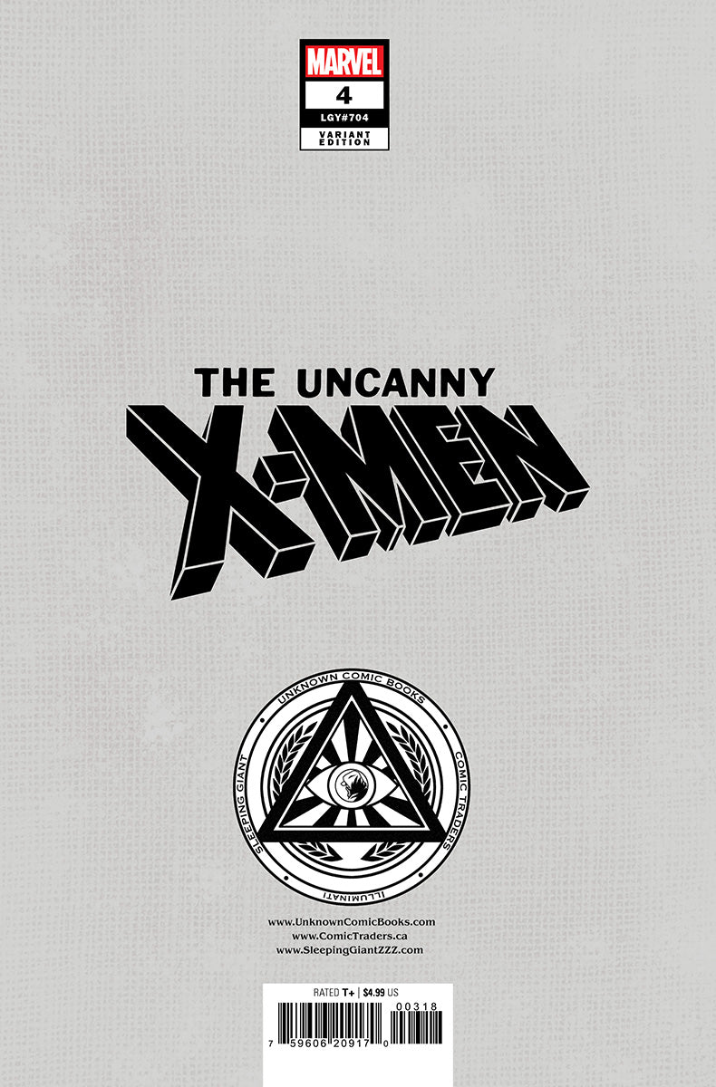 Uncanny X-Men #4 Unknown Comics Tyler Kirkham Connecting Cover Exclusive Virgin Var (10/16/2024)