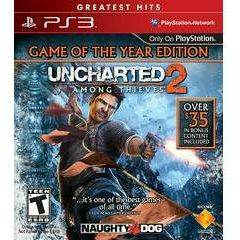 Uncharted 2: Among Thieves [Game Of The Year Greatest Hits] - PlayStation 3 - No Manual