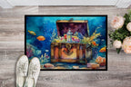 Under the sea Treasure Chest Doormat 24x36in - 