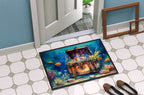 Under the sea Treasure Chest Doormat 24x36in - 